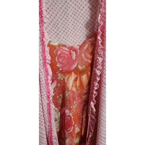 Josie Slip Nightgown with Sheer Straps, Size Medium - Picture 12 of 12